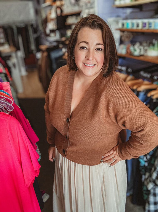 Viscose Sweater Cardigan 3X