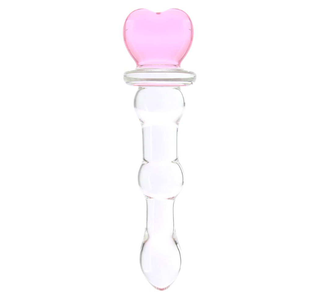 Heart Glass Dildo