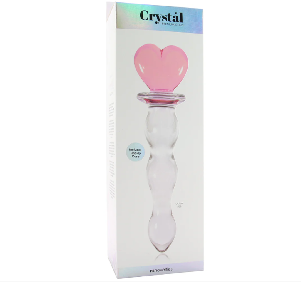 Heart Glass Dildo