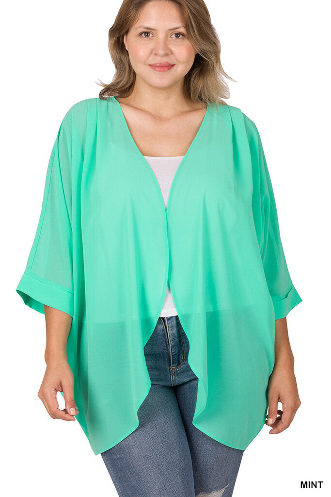 Chiffon cover up 2x