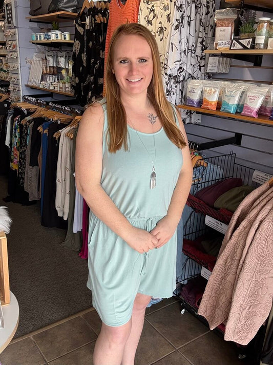 Romper with Pockets 2X