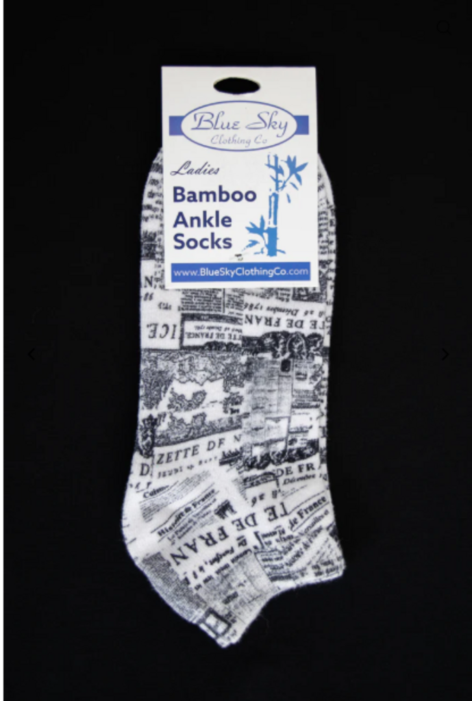 Ladies Ankle Bamboo Socks