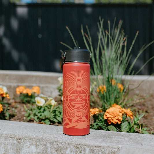 Wide Mouth Insulated Bottles - Chilkat Sun by Nahaan, 21oz