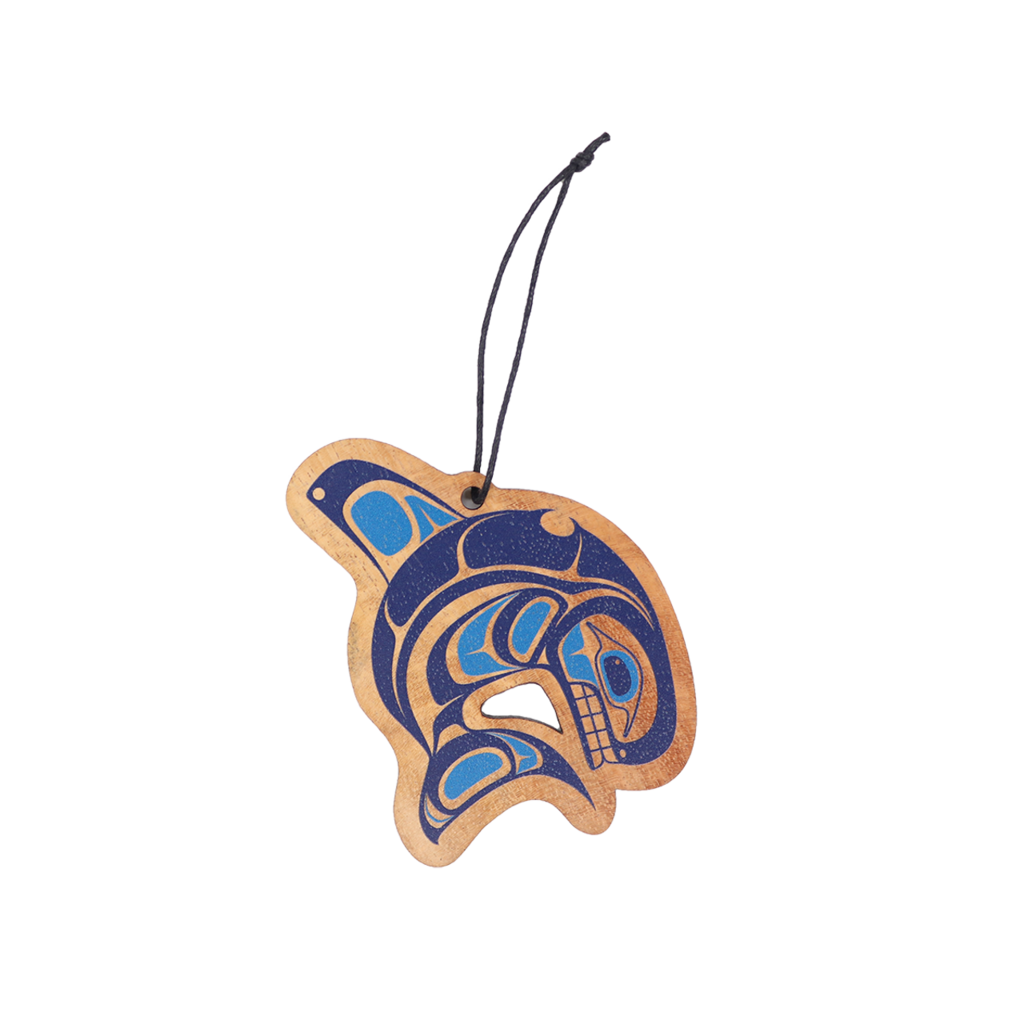 Wood Ornament - Whale by Paul Windsor