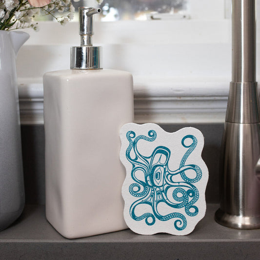 Eco Sponges - Octopus (Nuu) by Ernest Swanson