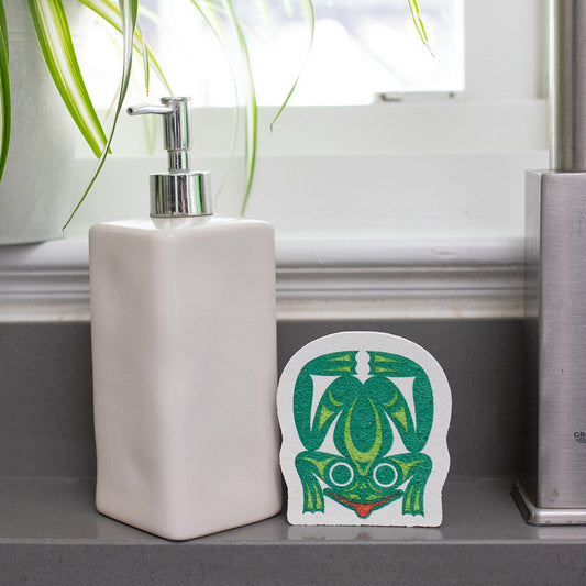Eco Sponges - Frog by Maynard Johnny Jr.