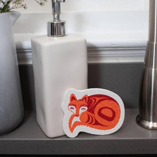 Eco Sponges - Fox by Simone Diamond