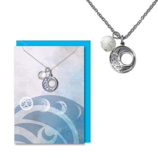 Healing Necklace - Moon by Maynard Johnny Jr.