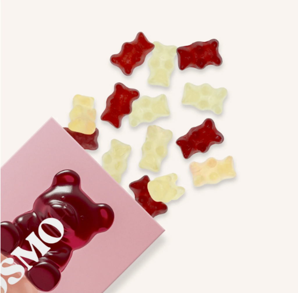 Cosmo Bears Gummies, Chewy Candies, Alcohol-Free