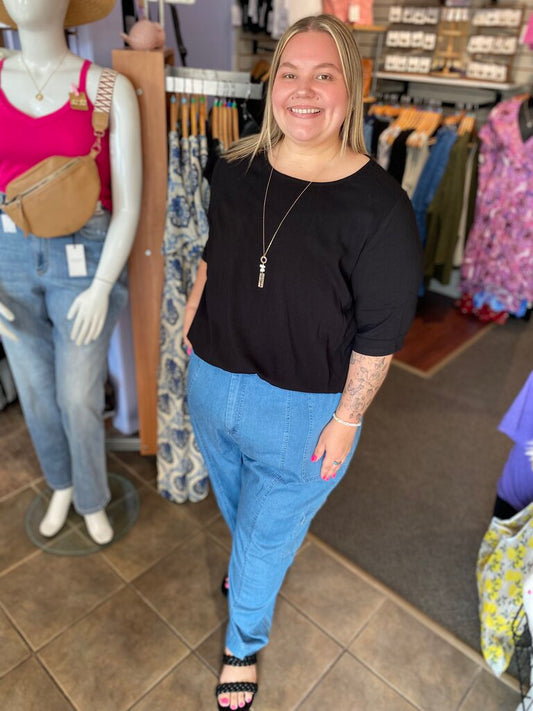 Sharon Pant, Tencel Denim XL