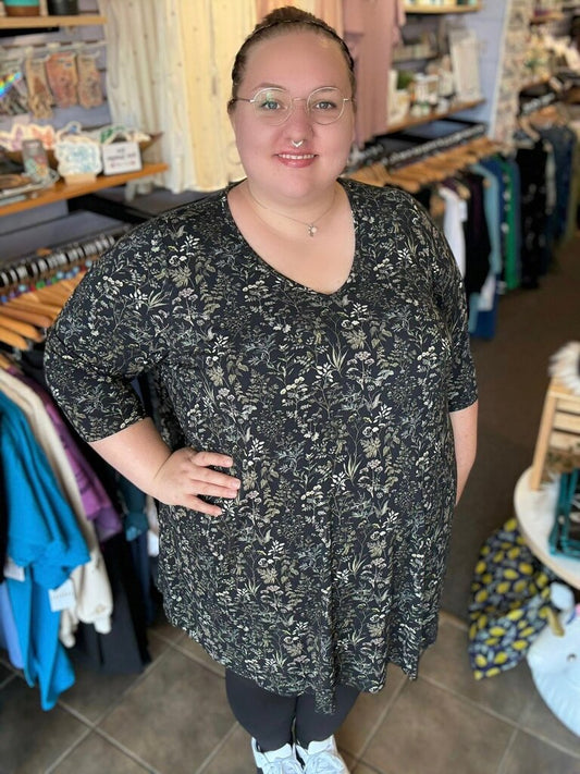 Courage Tunic, Khaki Herbal, Bamboo 2X