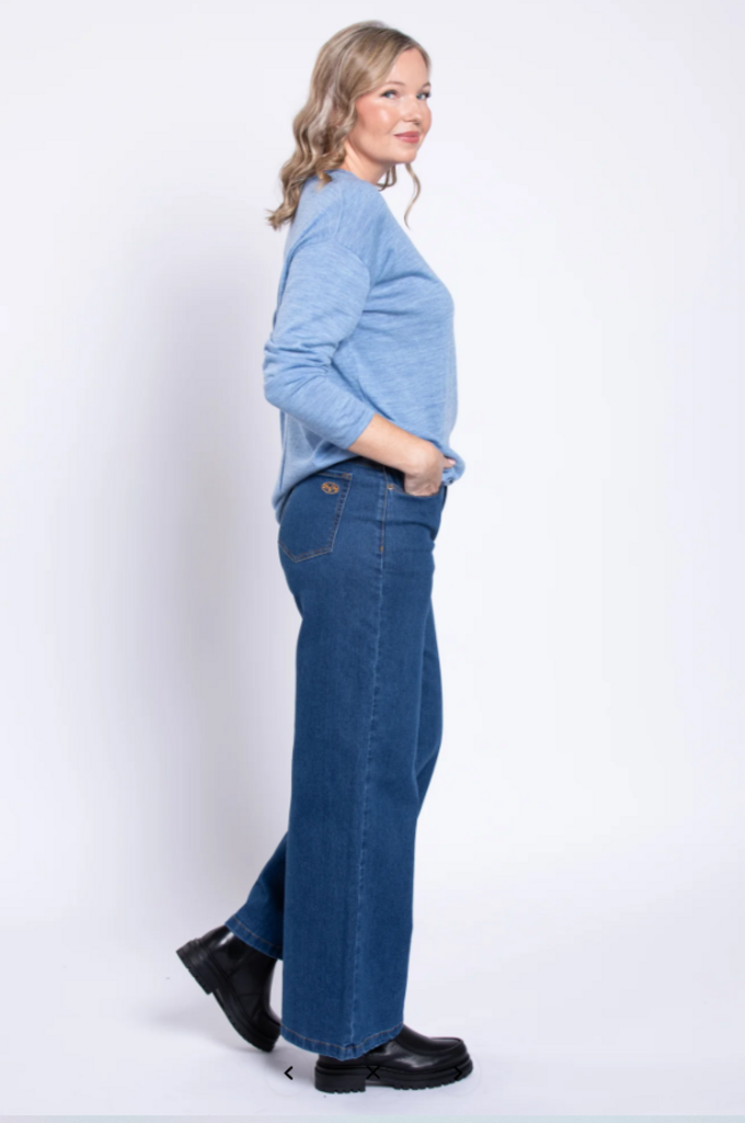 Blue Sky Jeans, Regular Wide Leg Medium