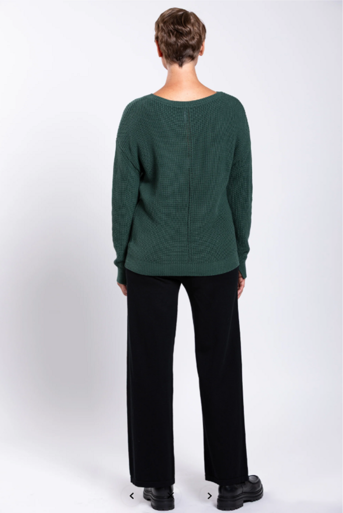 Mission Sweater, Forest, Cotton 2X