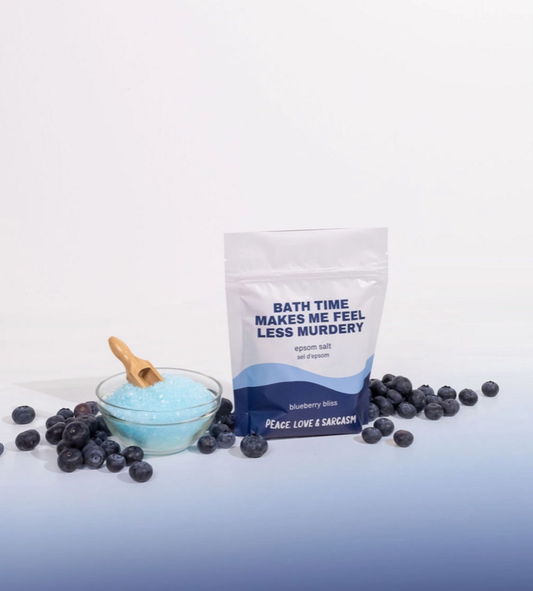 Bath Time Makes Me Feel Less Murdery Epsom Salt Bath Soak