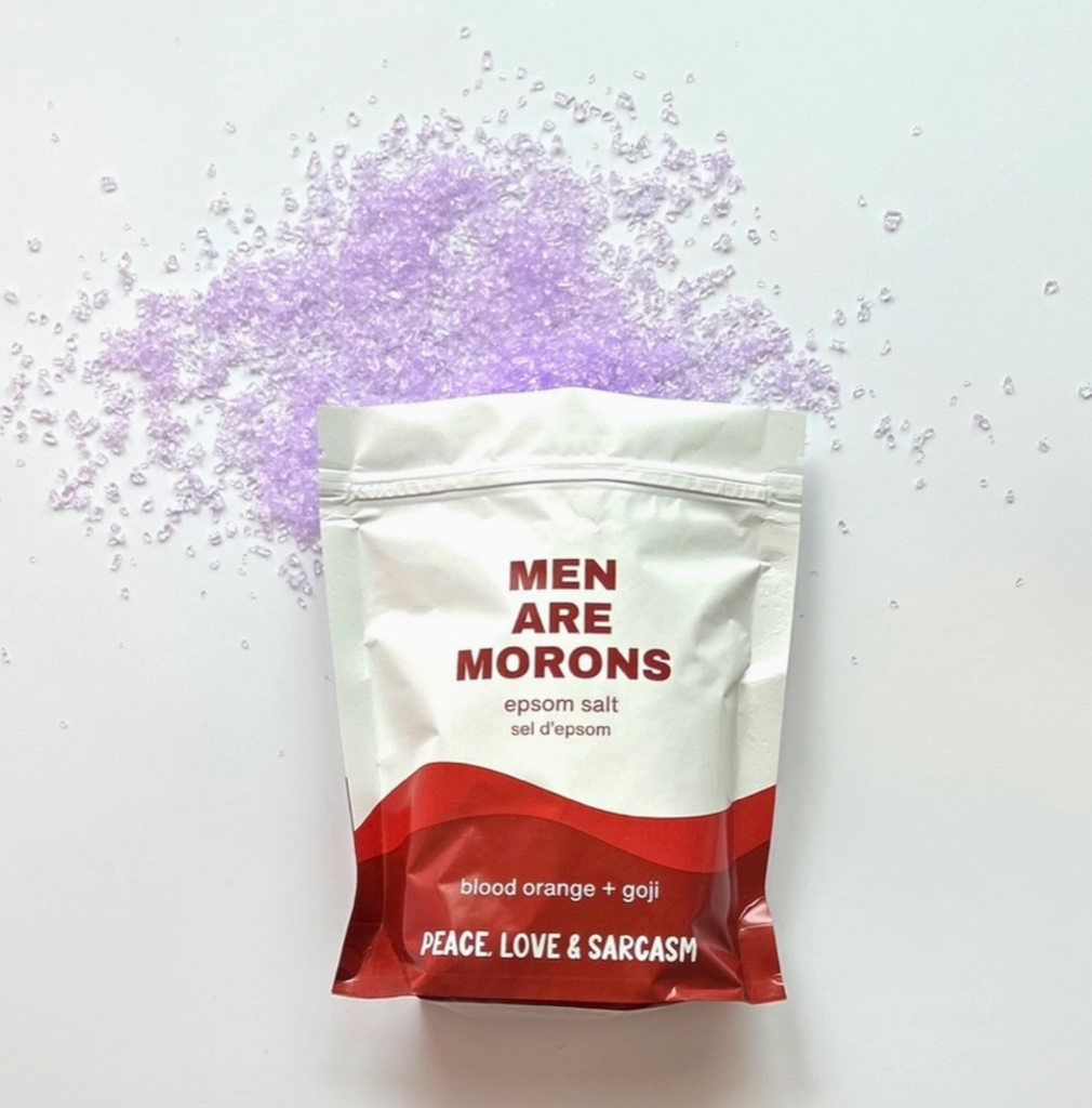 Men Are Morons Epsom Salt Bath Soak