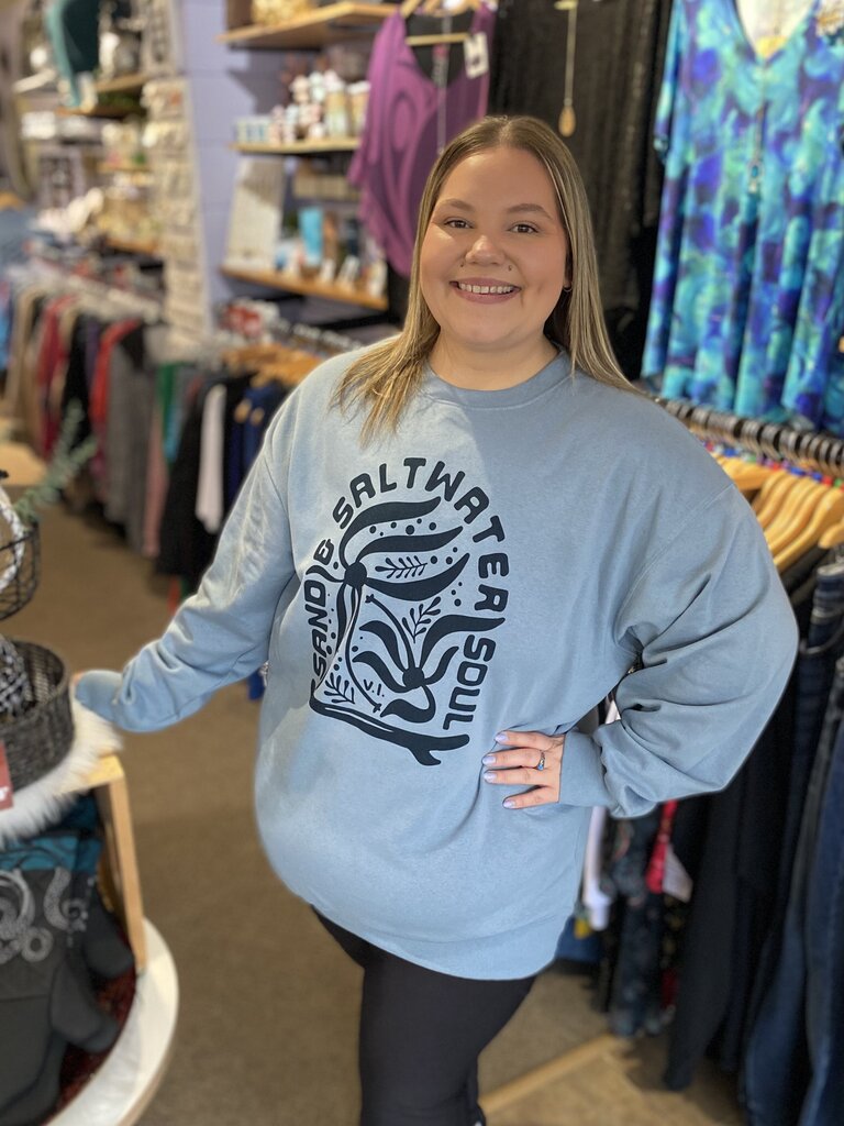 Sand and Saltwater Soul Crewneck Medium
