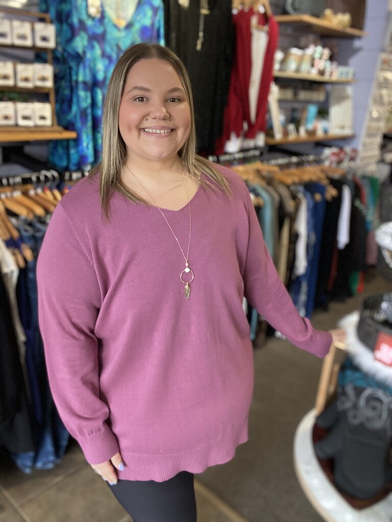 Cotton Tiff Sweater Large