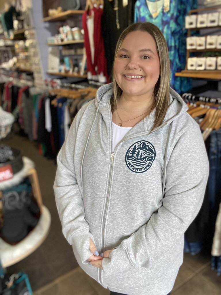Vancouver Island Hoodie Zip up Medium