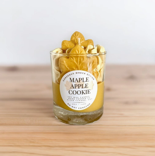 Maple Apple Cookie Candle