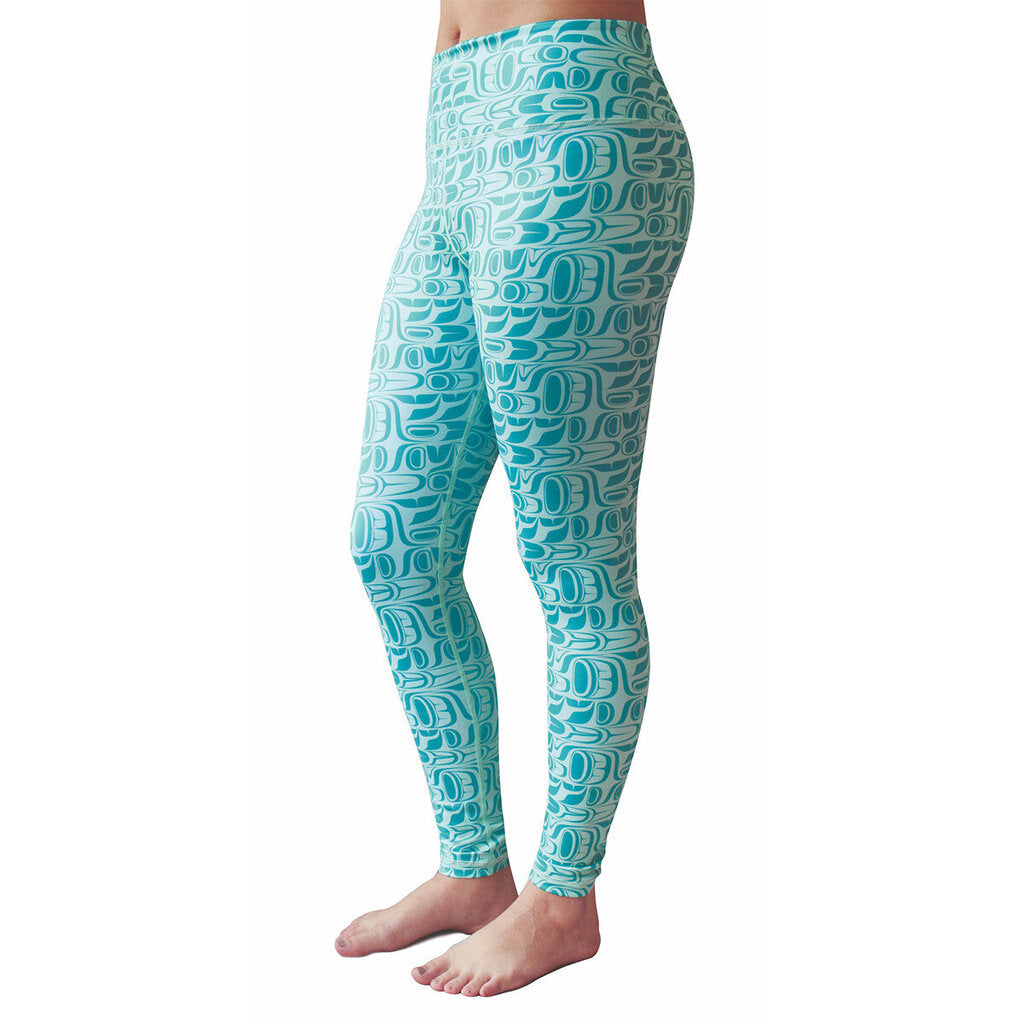 Performance Leggings - Pacific Formline Large