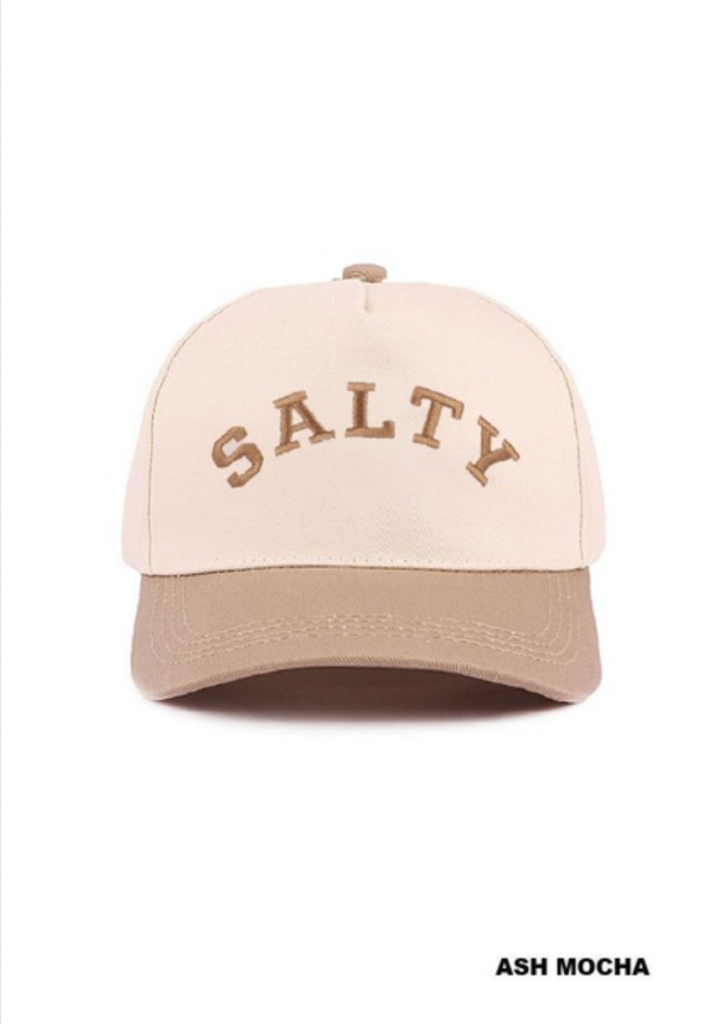 Salty Two Toned Baseball Hat
