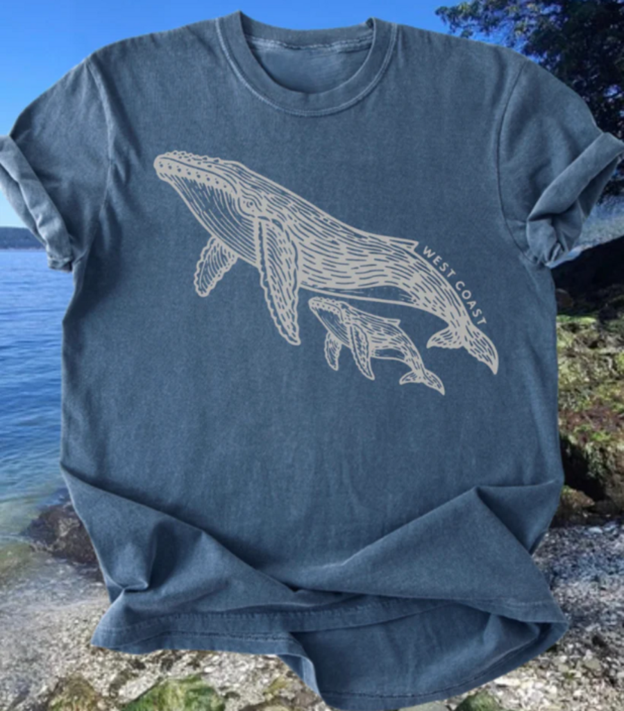 West Coast Van Isle Humpback Tee