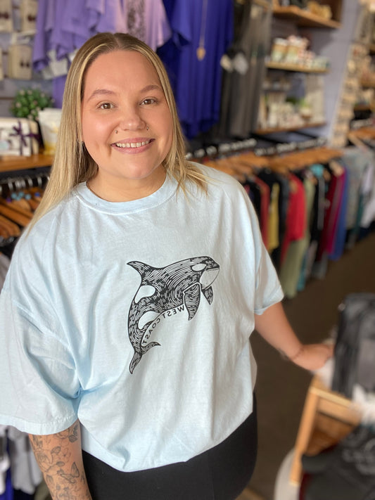 West Coast Van Isle Orca Tee