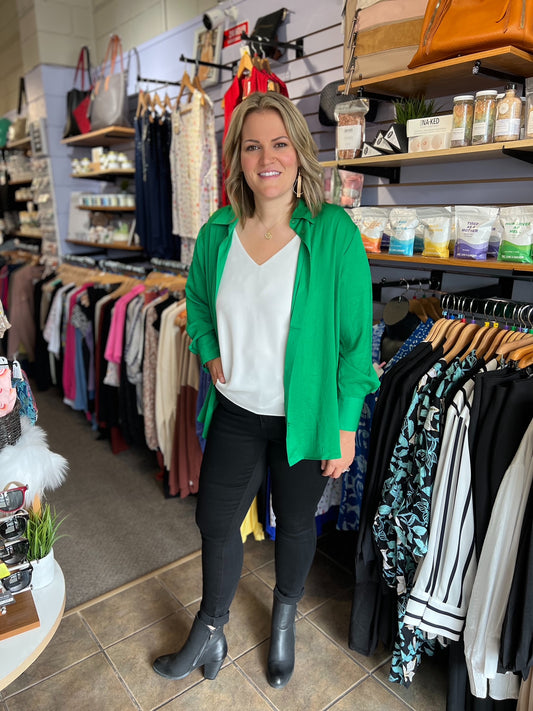 Textured Blouse Dex Plus 1x