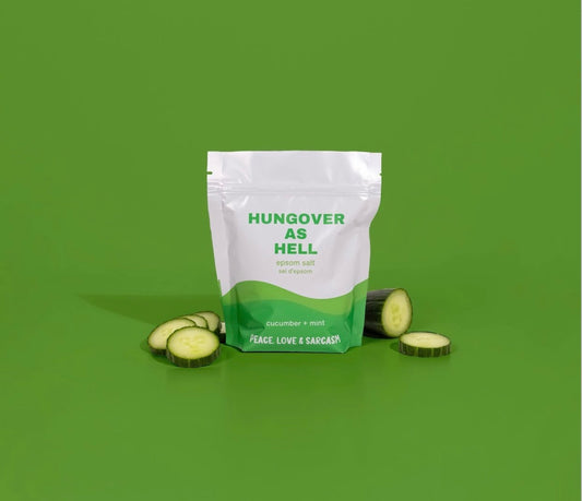 Hungover As Hell Epsom Salt Bath Soak