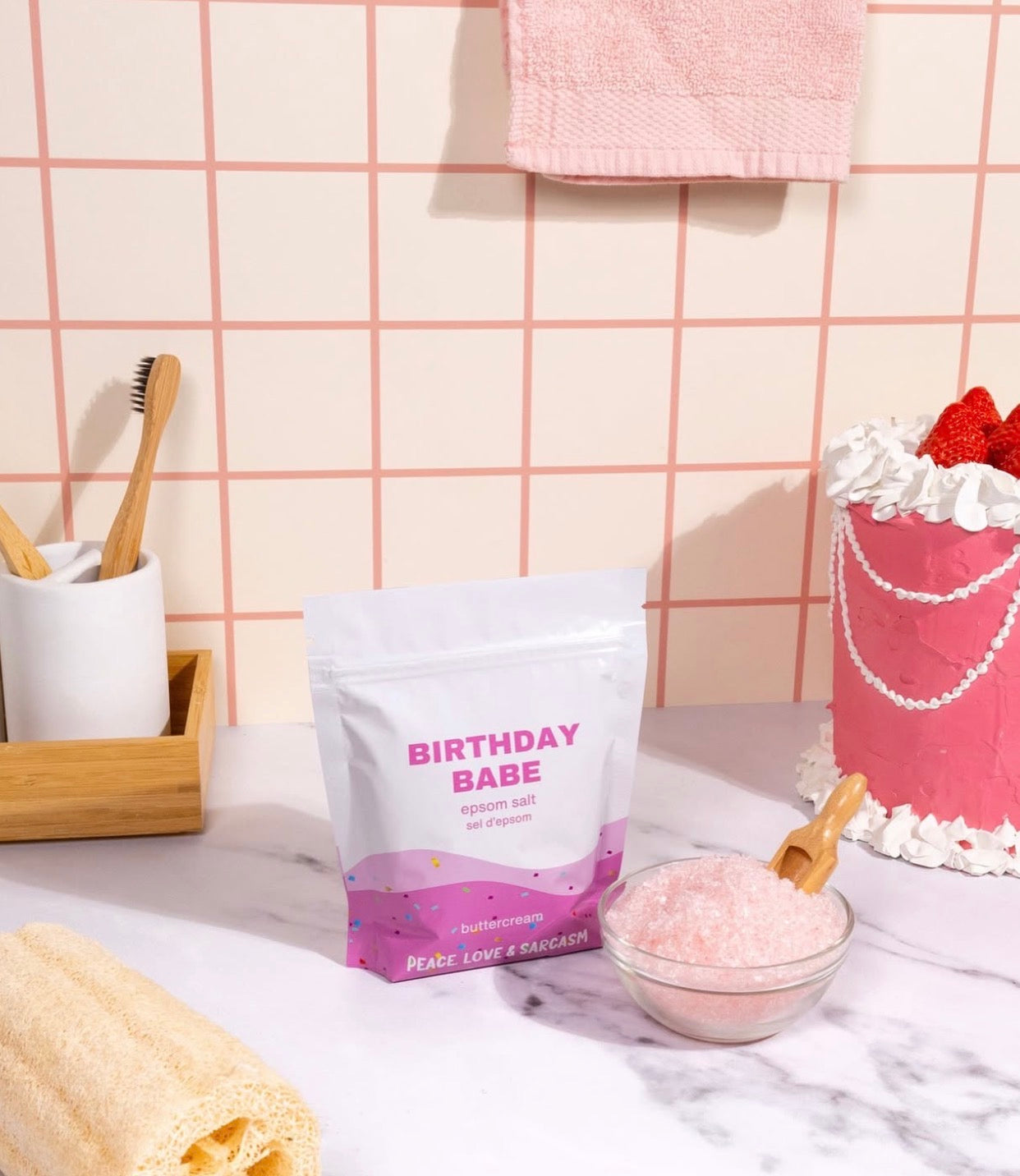Birthday Babe Epsom Salt Bath Soak