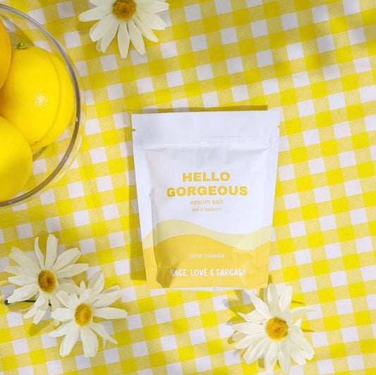 Hello Gorgeous Epsom Salt Bath Soak