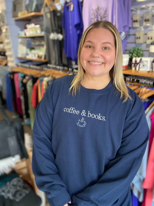 Coffee & Books Crewneck