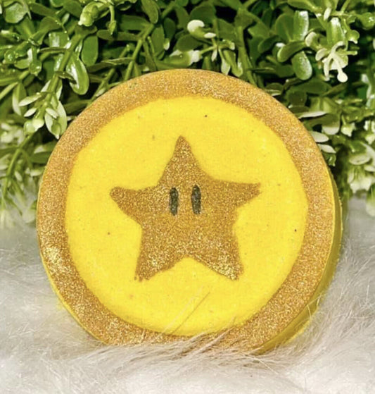Mario Coin Bath Bomb