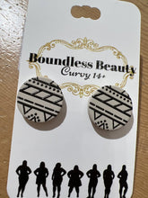 Load image into Gallery viewer, Clay Aztec Earrings
