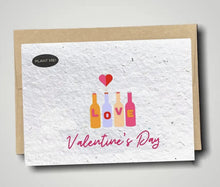 Load image into Gallery viewer, Valentine Day Love plantable greeting card

