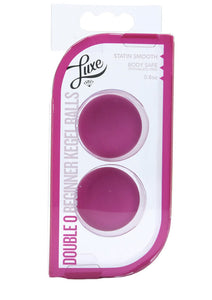 Luxe Double O Beginner Kegel Balls in Pink