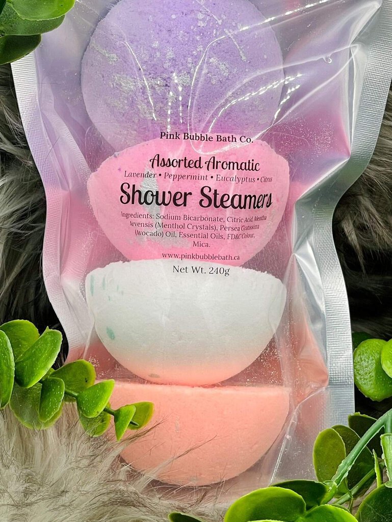 4 Pack Shower Steamers-Assorted Scents