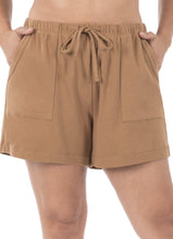 Load image into Gallery viewer, Cotton drawstring pocket shorts XL/1X
