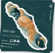 Load image into Gallery viewer, Vancouver Island Octopus - 3&quot; Vinyl Sticker
