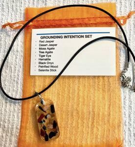 GROUNDING -Wear Your Intentions PENDANT NECKLACE