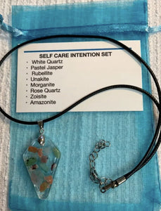 SELF CARE -Wear Your Intentions PENDANT NECKLACE