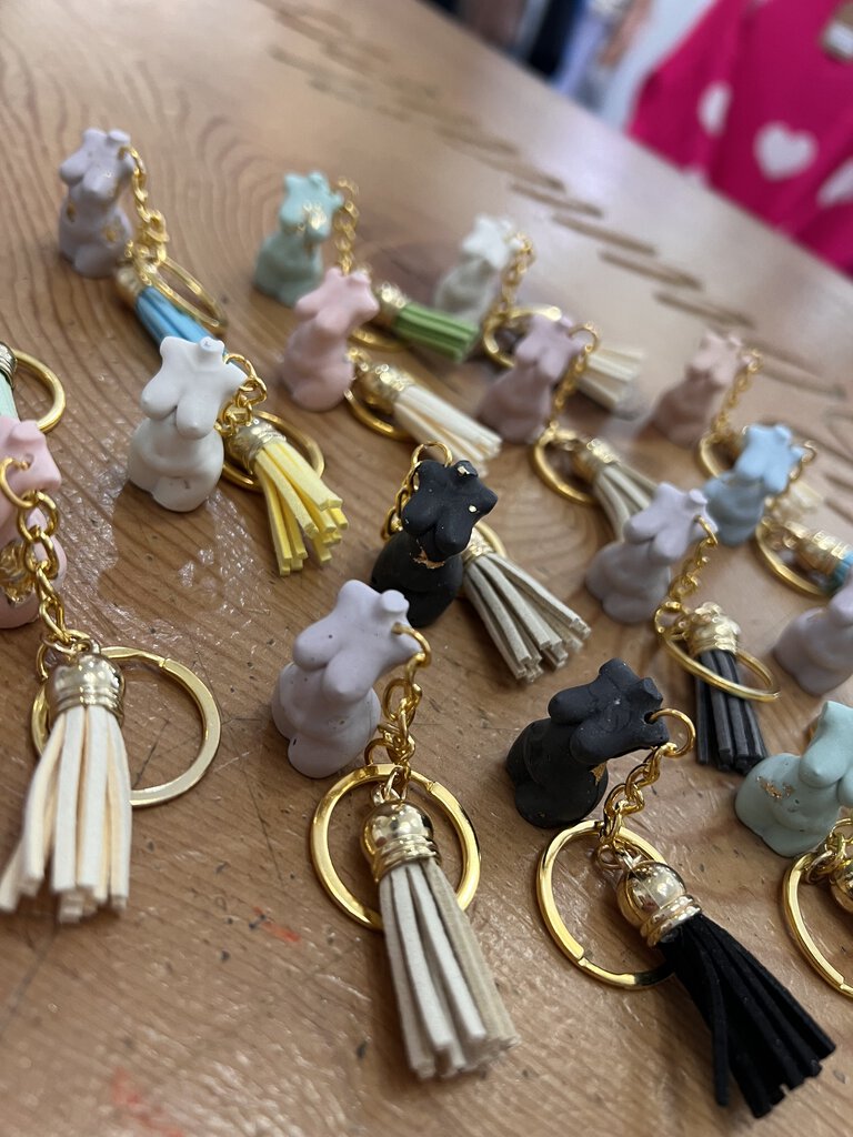 Gold Body Keychains - Keychains. Body Keychains. Sexy Lady
