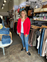 Load image into Gallery viewer, High waist release hem pull on skinny Size 20
