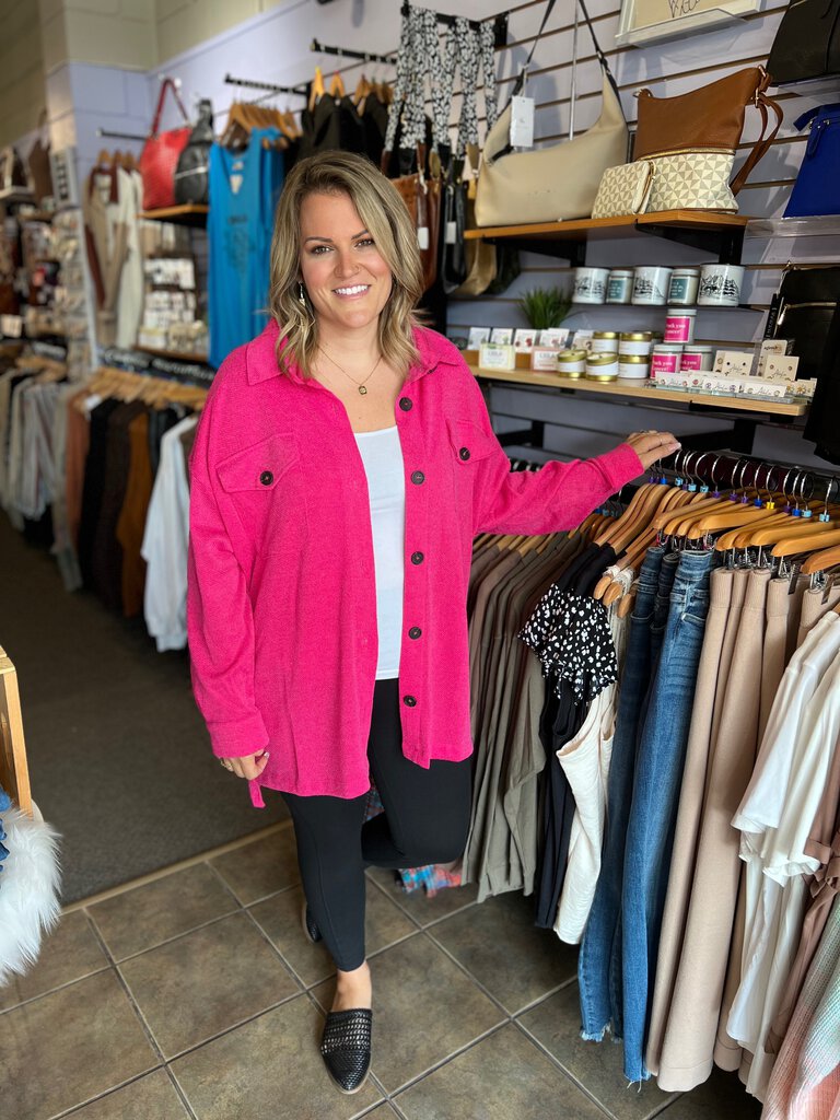 Oversized Shacket with pockets 3x