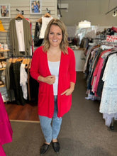 Load image into Gallery viewer, Slouchy Open Pocket Cardigan 2x
