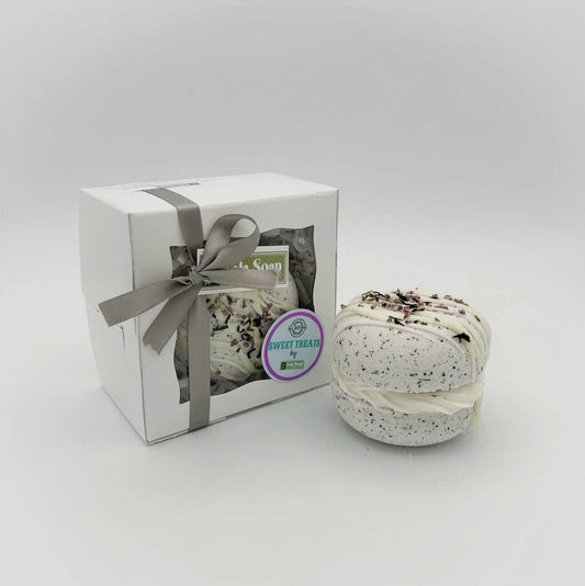 Macaron Bath Bomb - London Fog