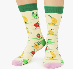 Yoga Fruit Socks