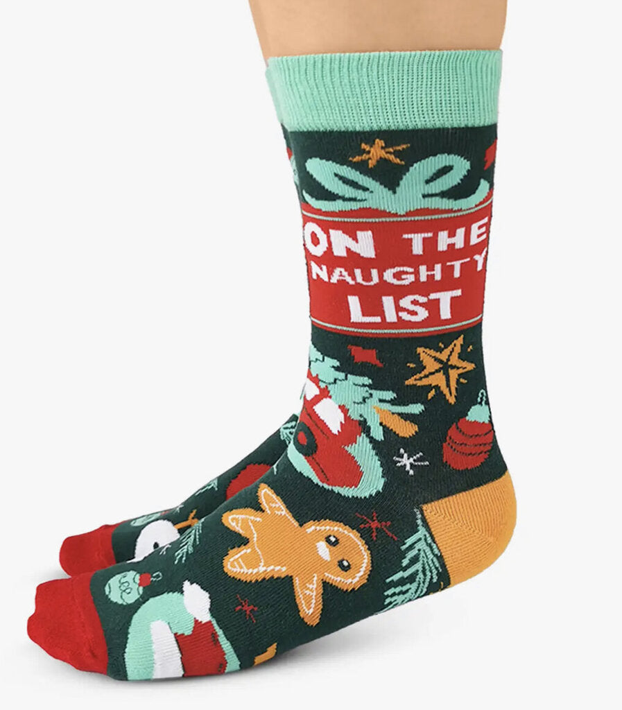 Naughty List Socks