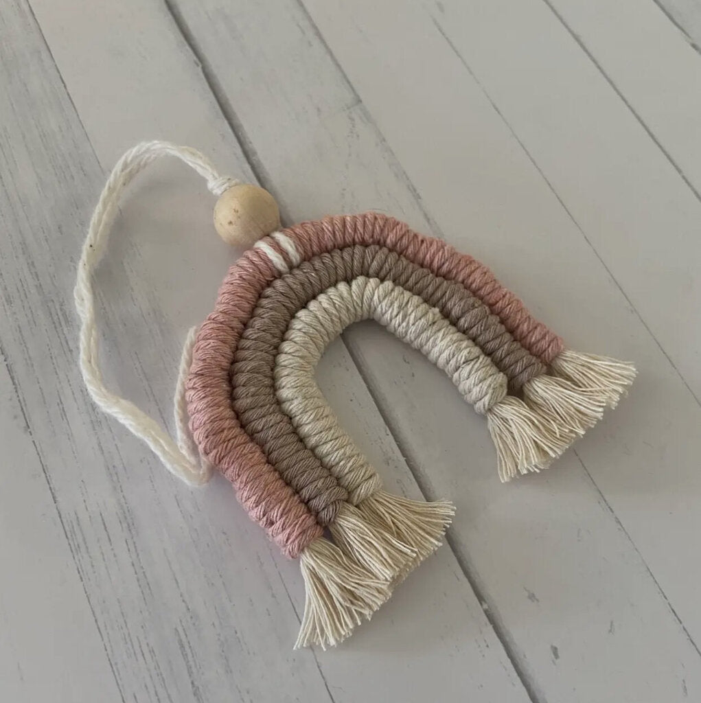 macrame rainbow diffuser-pink/nude 2 tone