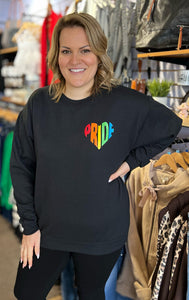 Pride Rainbow Sweater XL/1X